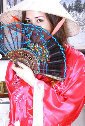 18 year old girl Emily Bender loses her virginity during sex on a leather sofa